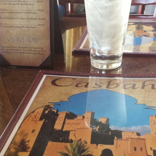 Photo prise au Casbah Restaurant par Megan E. le7/6/2014