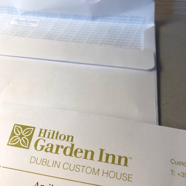 Photo taken at Hilton Garden Inn Dublin City Centre by Eric C. on 4/3/2018