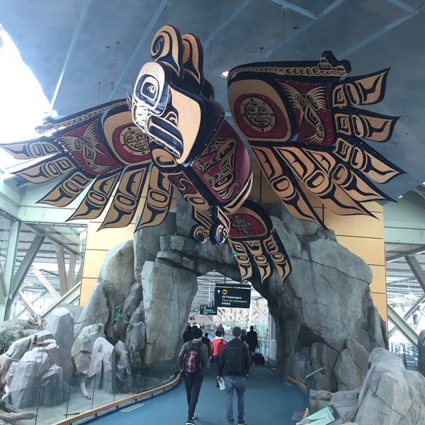 Photo taken at Vancouver International Airport (YVR) by Eric C. on 3/28/2017