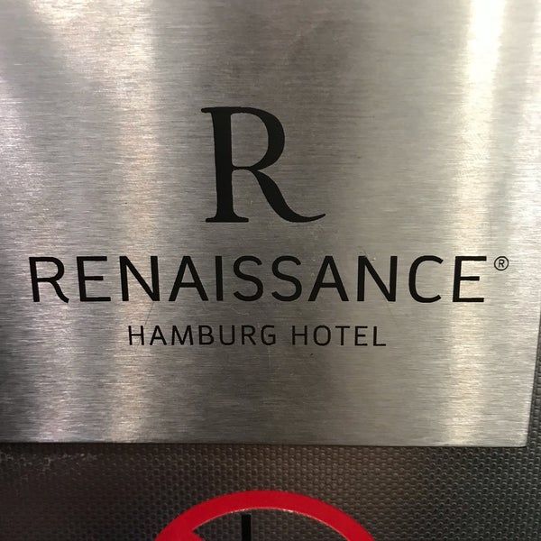 Photo taken at Renaissance Hamburg Hotel by Eric C. on 10/9/2019