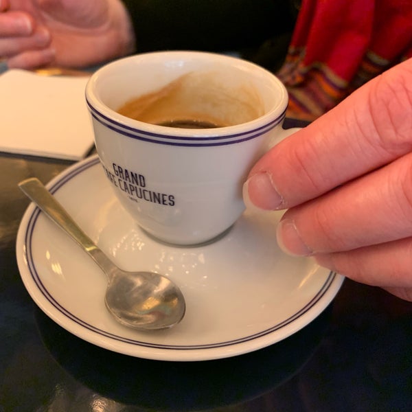 Photo taken at Le Grand Café Capucines by Guillaume S. on 5/1/2019