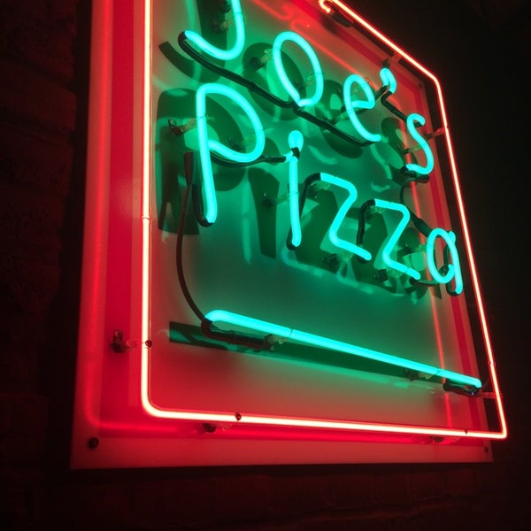 Photo taken at Joe&#39;s Pizza Buy the Slice by Mattie G. on 5/4/2014