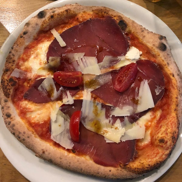 Authentic Italian pizza. Compared to others places in the city here you can find a large selection of pizza as in any pizzeria in Italia, not just 5/10 flavors created to match locals taste.