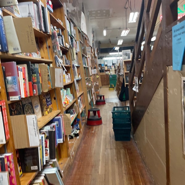 Photo taken at Green Apple Books by Blue H. on 9/9/2022