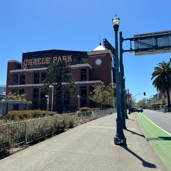 Photo taken at Oracle Park by Blue H. on 5/2/2024