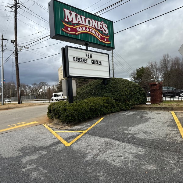Photo taken at Malone&#39;s Steak &amp; Seafood by Blue H. on 1/9/2024
