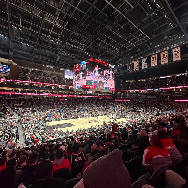 Photo taken at State Farm Arena by Blue H. on 12/20/2022