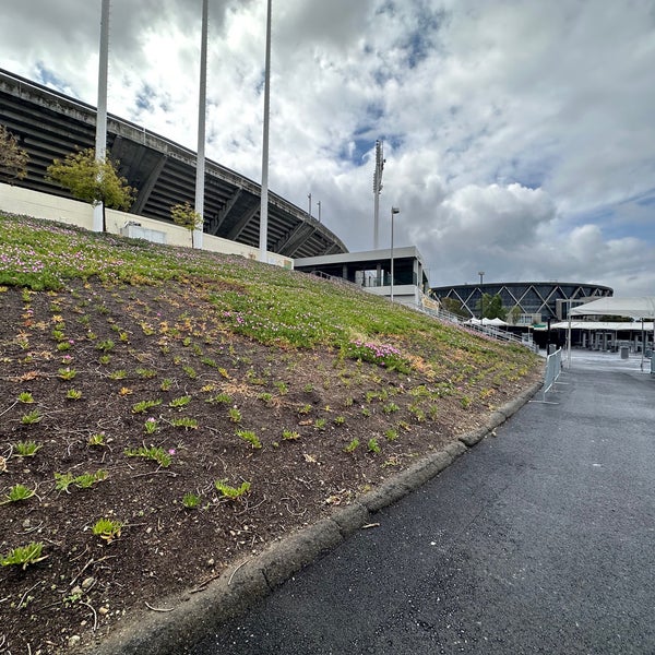 Photo taken at Oakland-Alameda County Coliseum by Blue H. on 5/6/2023