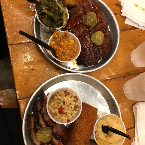 Photo taken at Edley&#39;s Bar-B-Que by Jessalyn C. on 11/5/2018