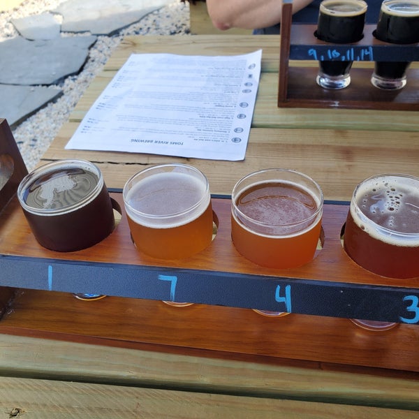 Photo taken at Tom&#39;s River Brewing by Lauren M. on 8/1/2020