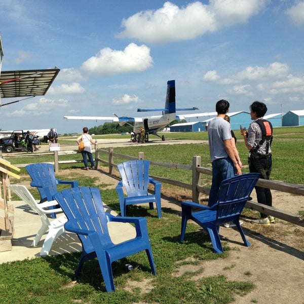 Photo taken at Skydive Midwest by Ailinh B. on 8/7/2013