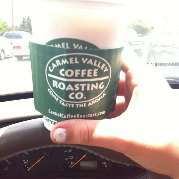 Photo taken at Carmel Valley Coffee Roasting Co. by Shelby E. on 7/16/2013
