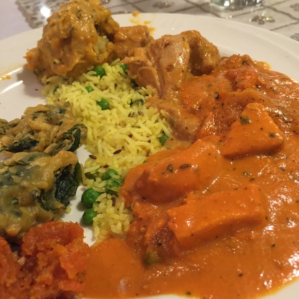 Photo taken at New Taste of India by Becky E. on 2/20/2015