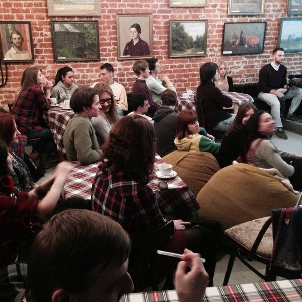 Photo taken at Coworking &amp; Time Cafe Tsiolkovsky by Gleb G. on 2/2/2014