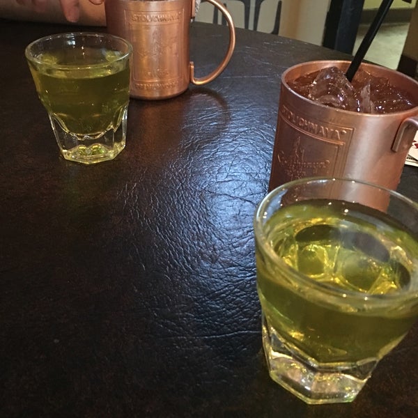 Get a pickle shot. $3 you call it's for happy hour.