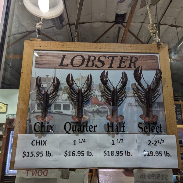 Photo taken at New England Lobster Market &amp; Eatery by David U. on 1/24/2024