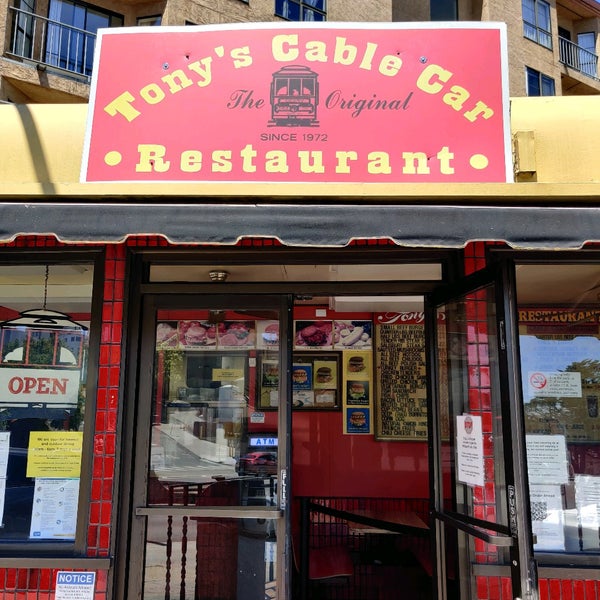 6/14/2021にDavid U.がTony&#39;s Cable Car Restaurantで撮った写真