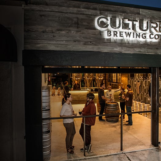 Foto scattata a Culture Brewing Co. da Culture Brewing Co. il 4/17/2014