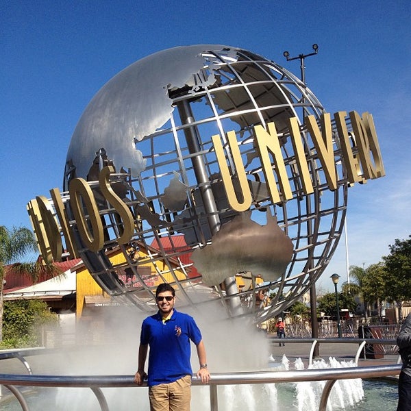 Photos at Universal Studios Hollywood Globe and Fountain Universal