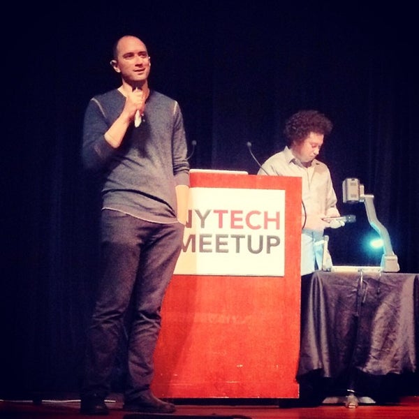 Photo taken at NYC Tech Meetup by Tom W. on 10/8/2013