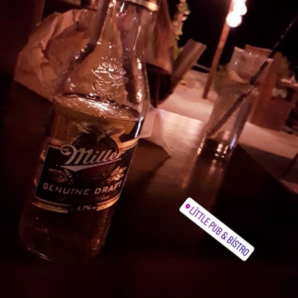 Photo taken at The Little Pub &amp; Bistro by Furkan B. on 8/8/2019