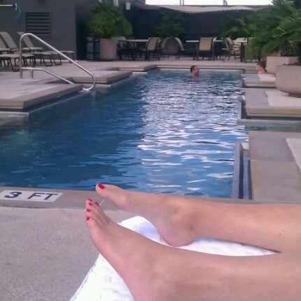 Photo taken at Omni Hotel Pool by Rick R. on 9/18/2012