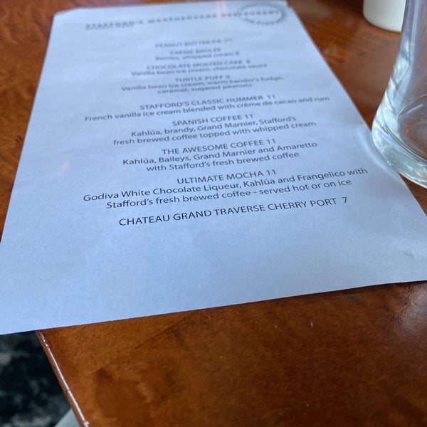 Stafford's Weathervane Restaurant 11 tips