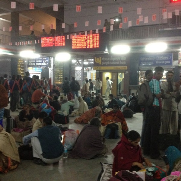 Photo taken at Mughalsarai Railway Station by Karma on 2/19/2013