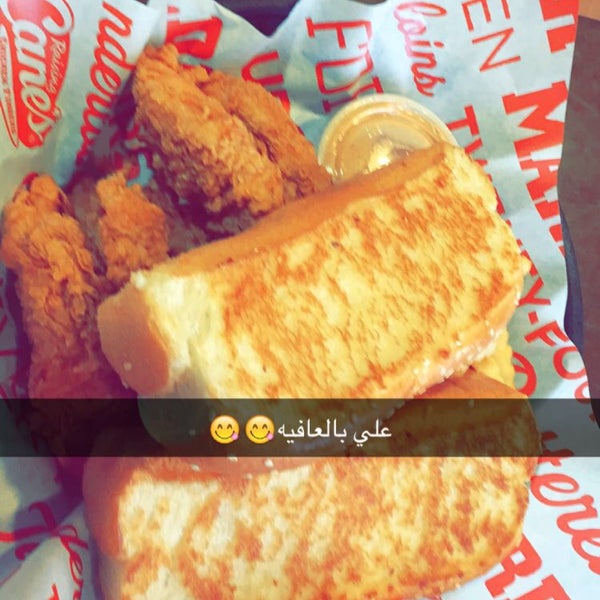 Photo taken at Raising Cane&#39;s Chicken Fingers by Misfer A. on 12/28/2014