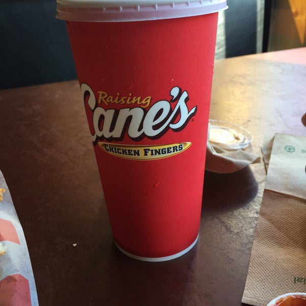 Photo taken at Raising Cane&#39;s Chicken Fingers by Misfer A. on 8/10/2015