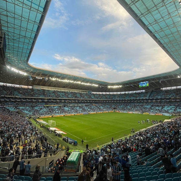 Photo taken at Arena do Grêmio by Flávio N. on 9/12/2022