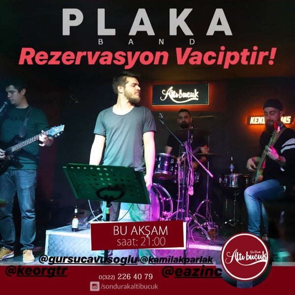Das Foto wurde bei Son Durak Altı Buçuk Cafe &amp; Bar von Veysi B. am 3/13/2019 aufgenommen
