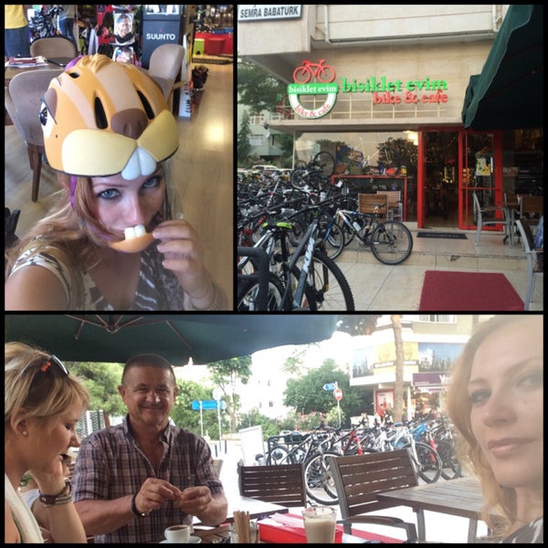 Foto tirada no(a) Bisiklet Evim Bike &amp; Cafe por Henrietta K. em 7/26/2015