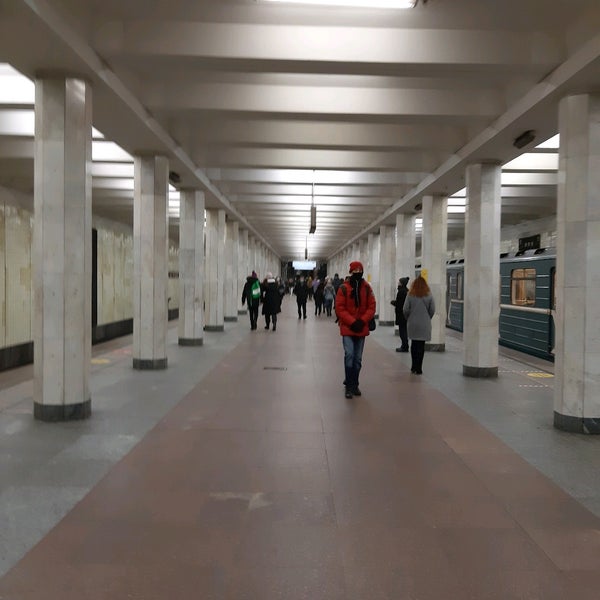 Коломенская Замоскворецкая линия Москва Прогулки по метро (фото № 1527)