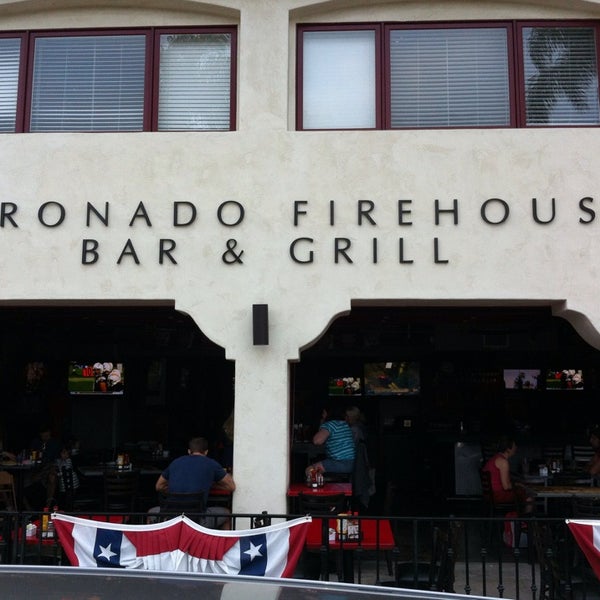 Photo taken at Coronado Firehouse Bar &amp; Grill by Verena T. on 8/14/2013