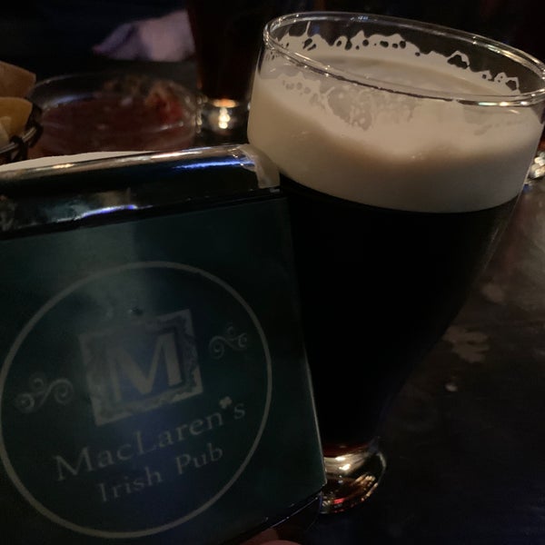 Photo taken at MacLaren&#39;s Irish Pub by Sergey C. on 10/4/2019