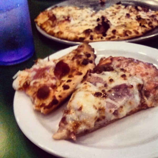 Photo taken at Angelo&#39;s Pizza by Ana S. on 4/27/2014