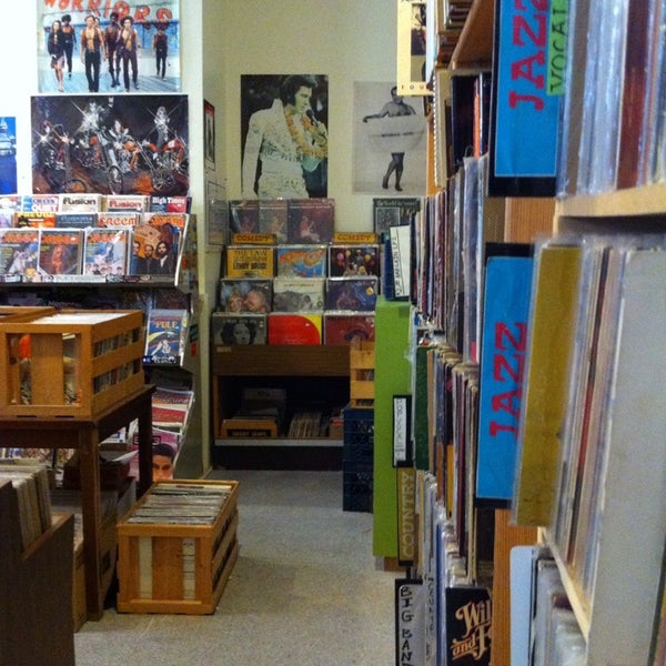 Photo taken at Shangri-La Records by Helen G. on 8/21/2013