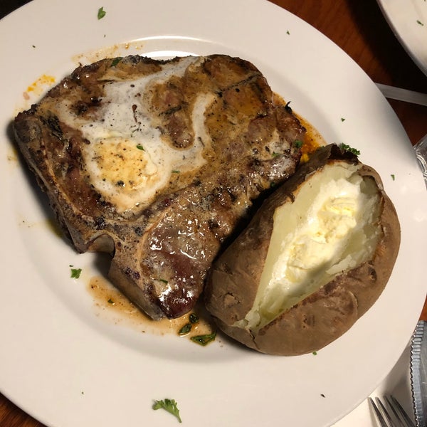 Photo taken at Malone&#39;s Steak &amp; Seafood by Maxim O. on 1/28/2019