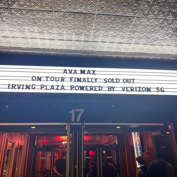 Das Foto wurde bei Irving Plaza von Talia K. am 6/9/2023 aufgenommen