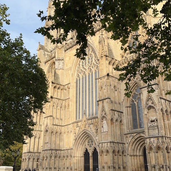 Photo taken at York Minster by HUSSAIN A. on 10/16/2023