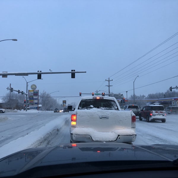 Old Seward Hwy & Tudor Rd Intersection in Anchorage