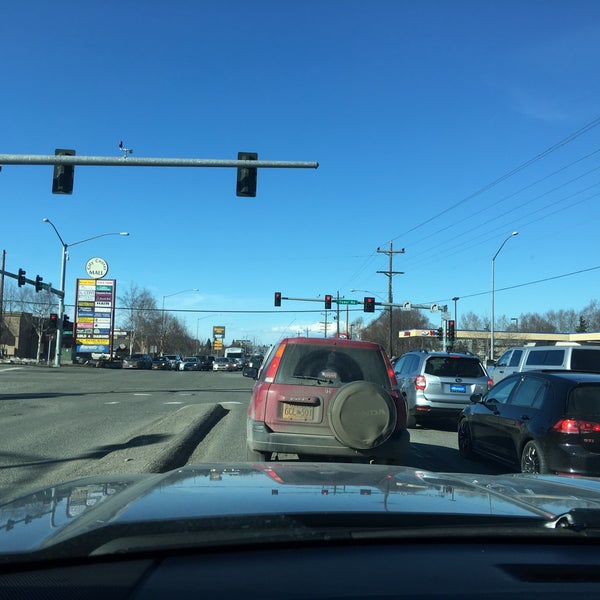 Old Seward Hwy & Tudor Rd Intersection in Anchorage