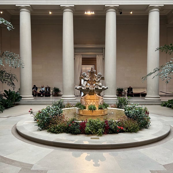 Be it relaxing by the fountain (end of the West Building corridor),  admiring any of the permanent collection pieces or enjoying the temporary exhibitions, you can never go wrong by visiting the NGA!