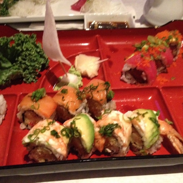 Photo taken at Amura Sushi and Steak by Gwen S. on 6/12/2014
