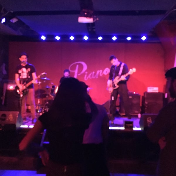 Photo taken at Pianos by Sarah A. on 9/26/2018