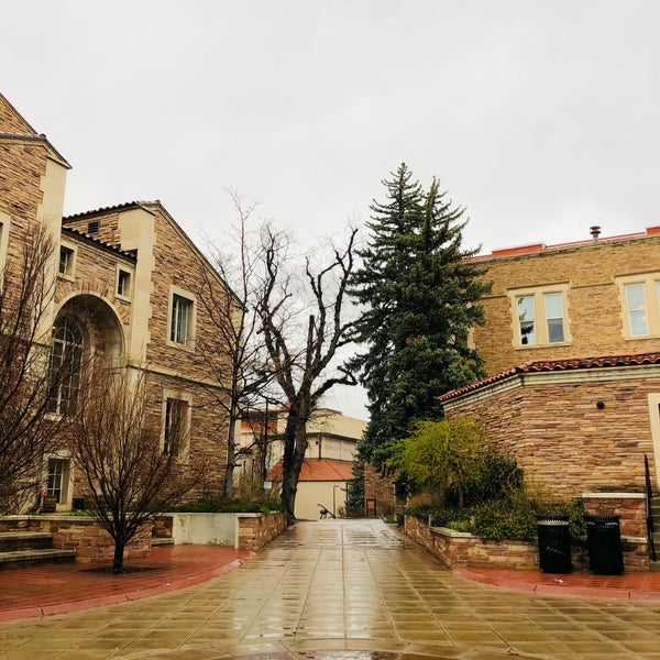 Photo taken at University of Colorado Boulder by Ziyad🏄🏻‍♂️ on 4/6/2021