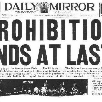 HAPPY 80th BIRTHDAY to the 21st AMENDMENT! Come on down and help us celebrate Repeal Day with a free shot in the tasting room.