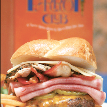 Try the giant Rico Cubano Burger at the Parrot Club, it's insane!!!!!