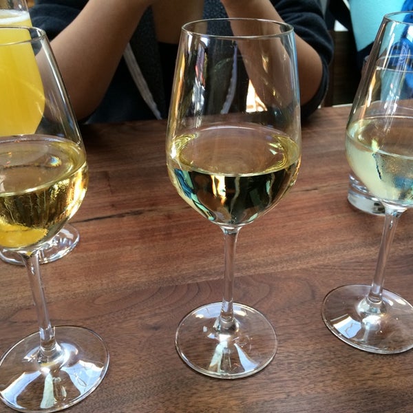 Wine flights are decently priced and are a healthy portion. Got mine with the omelette :)